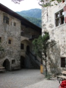 Courtyard at Castle Taufers